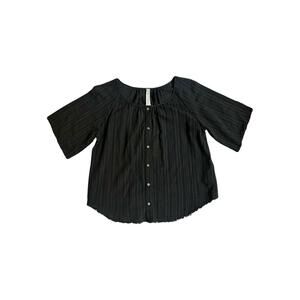 NEW RAQUEL ALLEGRA women's miles blouse in black